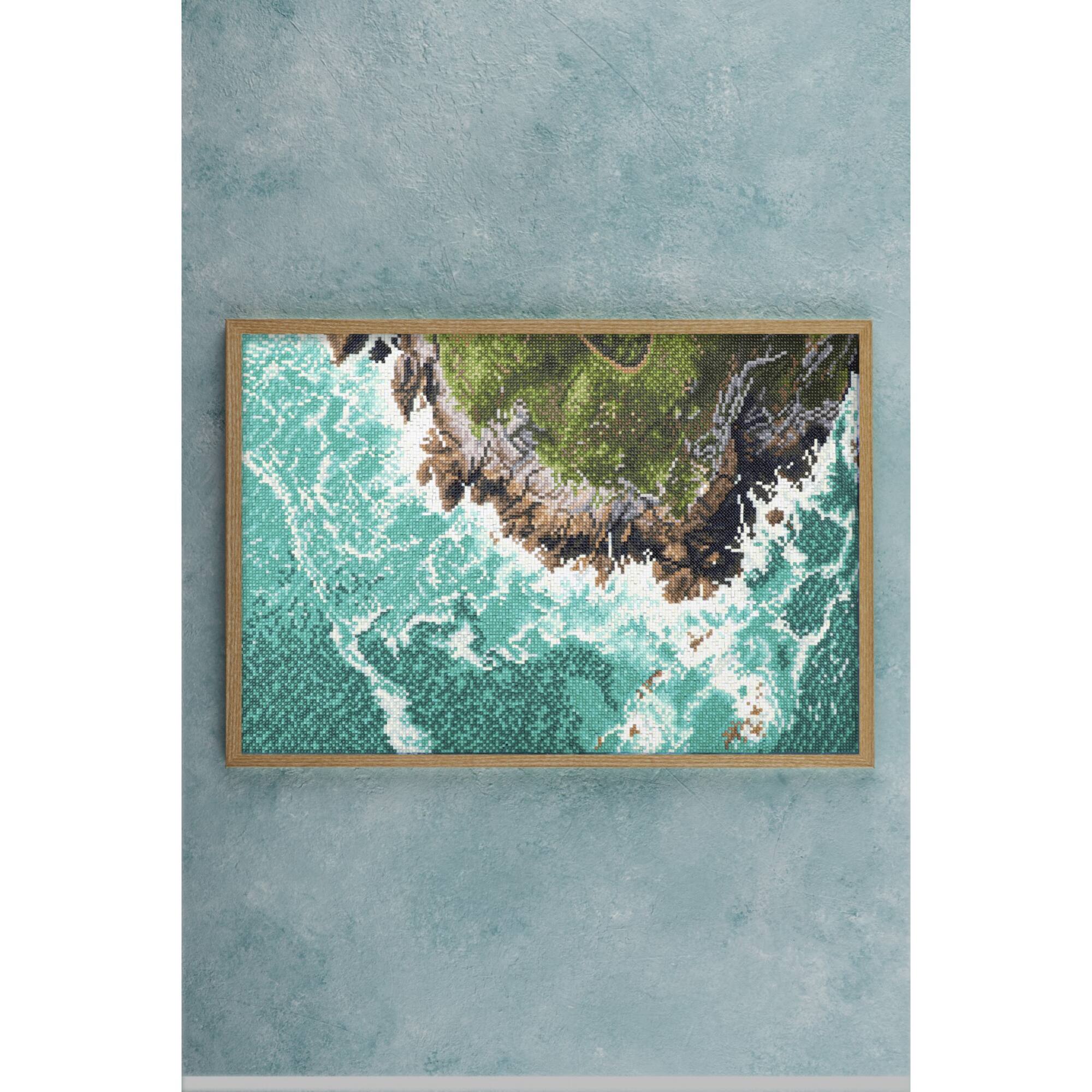 Diamond Dotz® Intermediate Rocky Coast Diamond Painting Kit